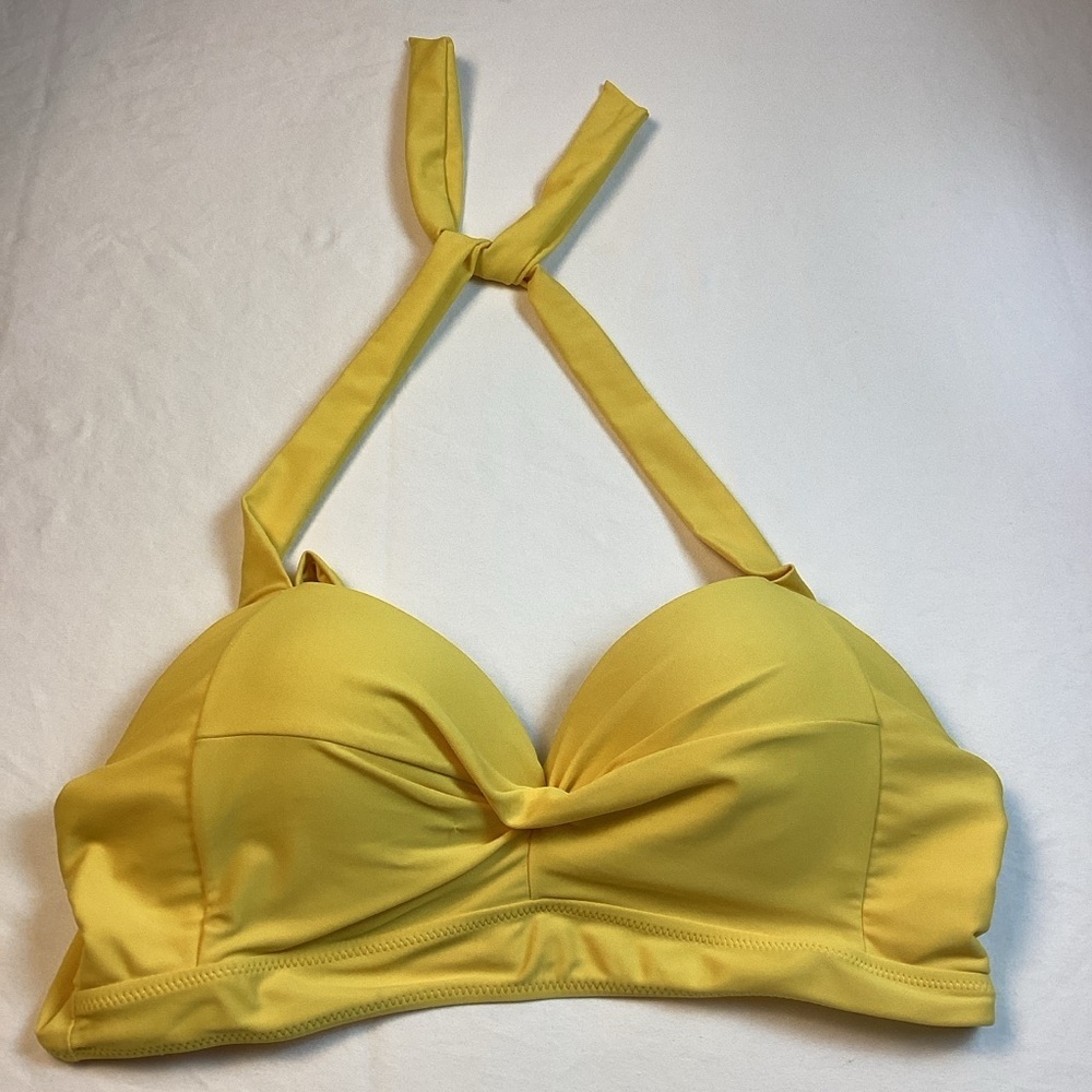Yellow Bikini Top Sz XL